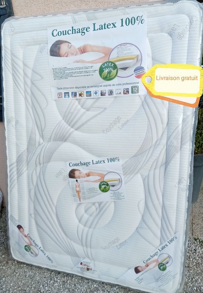 Matelas latex.